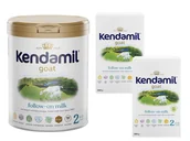 Mleko modyfikowane - Kendamil Kozie mleko następne 2 ZESTAW puszka 800 g + 2 uzupełnienia 500 g - miniaturka - grafika 1