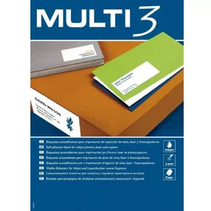 MULTI 3 Multi3 Etykiety 105x29mm op.100 AP10502 - Etykiety do drukarek - miniaturka - grafika 1