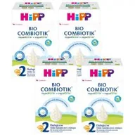 Mleko modyfikowane - Hipp 2 Bio Combiotik mleko następne, dla niemowląt po 6. m-cu Zgrzewka 4 x 550 g Bio - miniaturka - grafika 1