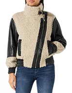 Kurtki damskie - Sisley Kurtka damska 2C5LLN01R, Black Off White 901, 42 - miniaturka - grafika 1