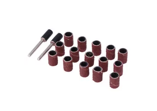Taśma szlifierska 13mm gr80 100szt + 2x trzpień Dremel - Materiały ścierne - miniaturka - grafika 1