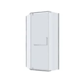 Kabiny prysznicowe - Kabina prysznicowa pięciokątna Durasan Diamond 90 cm BB DKS-5 - miniaturka - grafika 1