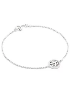 Tory Burch Bransoletka Miller Pave Chain Bracelet Tory 80997 Srebrny - Breloki - miniaturka - grafika 1