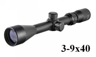 Luneta Celownicza (do wiatrówek...) VOGLER OPTIK 3-9x40 + Montaż 11mm + Akcesoria. - Osprzęt do wiatrówek - miniaturka - grafika 1