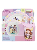 Sztućce dla dzieci - Disney Princess 5-częściowy zestaw "Princess" w kolorze jasnoróżowym - miniaturka - grafika 1