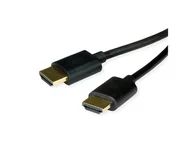Kable komputerowe i do monitorów - ROLINE 11.04.6015 kabel HDMI 1 m HDMI Typu A (Standard) Czarny 11.04.6015 - miniaturka - grafika 1