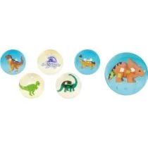 Piłeczka kauczukowa w dinozaurem 49mm mix Goki - Piłki dla dzieci - miniaturka - grafika 1