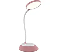 Lampy stojące - LED Ściemnialna akumulatorowa lampa stołowa VISUA LED/5W/5V 3000-5000K różowa - miniaturka - grafika 1