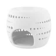 Aromaterapia - Kominek Porcelanowy Zapachowy Dek. Kropki 10,5x10,5x8,5 Cm Lumarko! - miniaturka - grafika 1
