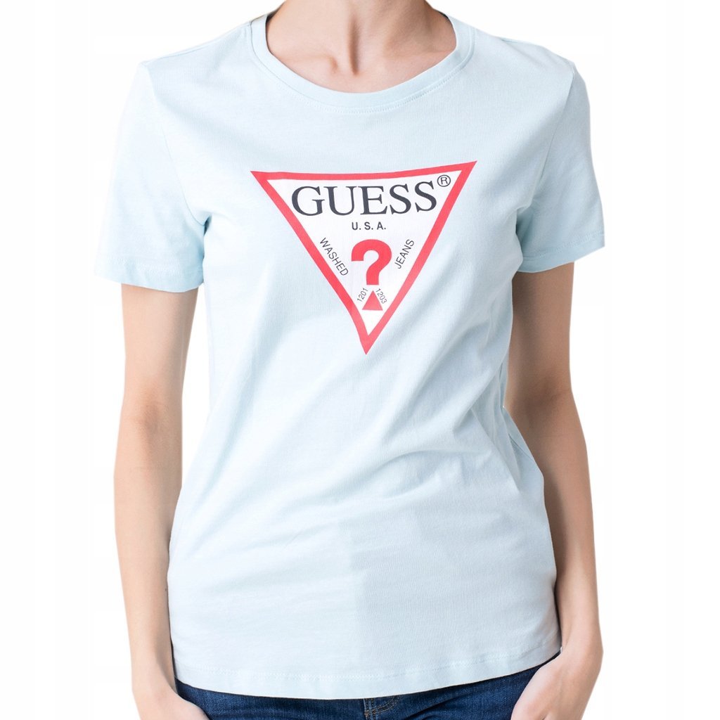 T-shirt Damski GUESS ORIGINAL W1YI1B I3Z11 Blue
