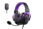Słuchawki - Havit H2002C+U - słuchawki gamingowe (czarno-fioletowe) - miniaturka - grafika 1