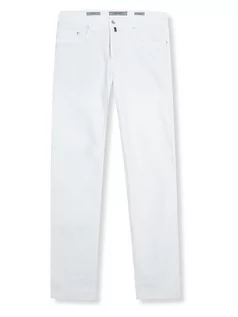 Spodnie męskie - Pierre Cardin Dżinsy - Regular fit - w kolorze białym - grafika 1