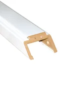 Ościeżnice - Belka górna ościeżnicy regulowanej 60 Biała 80 - 100 mm Artens - miniaturka - grafika 1