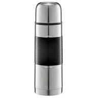 Kubki termiczne - Termos AMBIANCE Gummy 1000 ml czarny - miniaturka - grafika 1