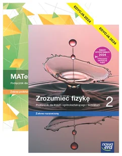 Pakiet podręczników MATeMAtyka, Zrozumieć fizykę. Zakres rozszerzony. Liceum i technikum. Klasa 2. Edycja 2024 - Dorota Ponczek, Grzegorz - Podręczniki dla liceum - miniaturka - grafika 1