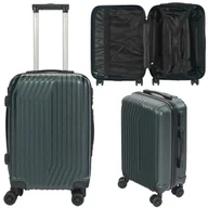 Torby podróżne - Walizka Artnico 34l 55x40x20cm kabinowa c. zielona - miniaturka - grafika 1