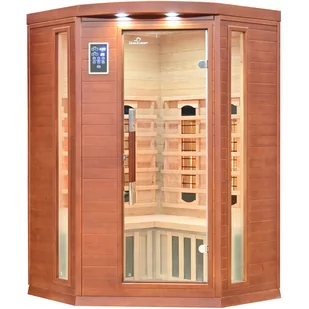 Sauna infrared narożna RF2C z koloroterapią - Sauny - miniaturka - grafika 1