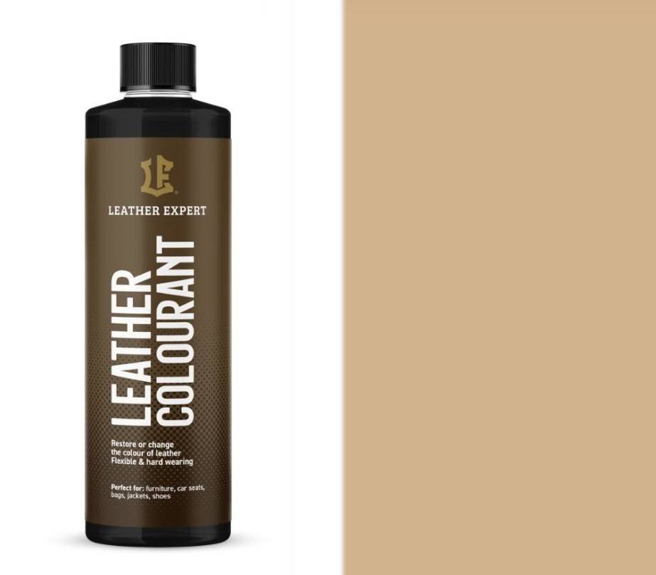 Farba do skóry naturalnej i ekoskóry 250 ml leather expert 201 beige