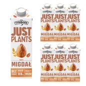 Soki i napoje niegazowane - Tymbark Just Plants Owies Migdał 1 l x 6 sztuk - miniaturka - grafika 1