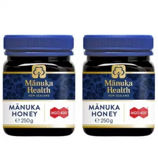 Manuka Health Miód Manuka MGO™ 400+ Zestaw 2 x 250 g - Miód - miniaturka - grafika 1