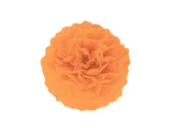 Halloween - Dekoracja wisząca pompon kwiat - pomarańczowa - 35 cm - 1 szt. - miniaturka - grafika 1