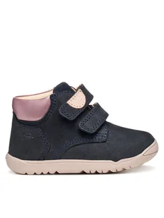 Geox Sneakersy B Macchia B164PC 03222 CF48W Granatowy - Buty dla dziewczynek - miniaturka - grafika 1