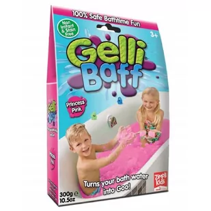 ZIMPLI KIDS Gelli Baff Magiczny proszek do kąpieli - różowy, 300g - Pozostałe akcesoria do kąpieli i SPA - miniaturka - grafika 1