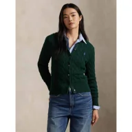 Swetry damskie - POLO RALPH LAUREN Kardigan Slim Fit - miniaturka - grafika 1