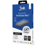 Szkła hartowane na telefon - 3MK Szkło HardGlass Max Privacy FS, iPhone 12 Mini, czarne - miniaturka - grafika 1