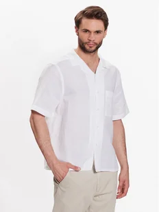 Calvin Klein Koszula K10K109521 Biały Regular Fit - Koszule męskie - miniaturka - grafika 1
