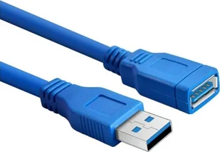 RoGer USB-A Extension Cable 5Gbps / 3m / blue - Kable USB - miniaturka - grafika 1