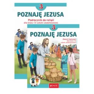 Pakiet Poznaję Jezusa 3. Podręcznik i zeszyt ćwiczeń do religii dla klasy trzeciej szkoły podstawowej - Podręczniki dla szkół podstawowych - miniaturka - grafika 1