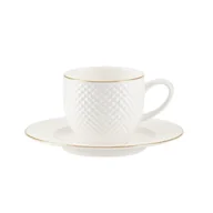 Filiżanki - Villa Italia Filiżanka do kawy/espresso Bari Gold - miniaturka - grafika 1