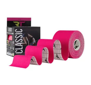 REA Tape Classic taśma kinesiology (różowa) - Stawy, mięśnie, kości - miniaturka - grafika 1