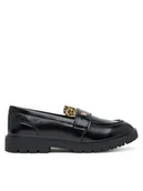 Buty dla dziewczynek - Tommy Hilfiger Półbuty Low Cut Shoe T3A4-34010-1850 Czarny - miniaturka - grafika 1