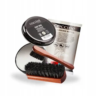 Bezbarwna Pasta Shoe Wax do Butów ze Szczotkami i Chusteczkami Zestaw 4w1 - Środki do obuwia i ubrań Bezbarwna Pasta Shoe Wax do Butów ze Szczotkami i Chusteczkami Zestaw 4w1 - Środki do obuwia i ubrań - miniaturka - grafika 1