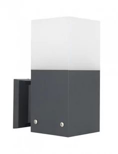 Cube Nowoczesny kinkiet zewnętrzny Max ciemny popiel - Lampy ogrodowe - miniaturka - grafika 1