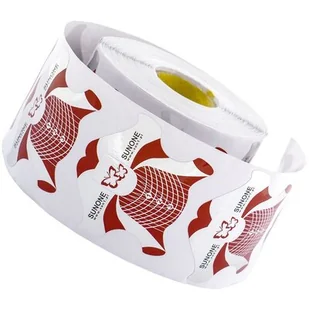 Szablony/formy Sunone Premium Red 100 szt. - Akcesoria do paznokci - miniaturka - grafika 1