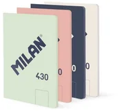 Zeszyty szkolne - Zeszyt klejony A5/48K gładki 4szt - miniaturka - grafika 1