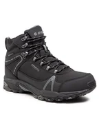 Buty trekkingowe męskie - Hi-Tec Trekkingi Hapiter Mid Wp AVSAW20-HT-01-Q3 Czarny - miniaturka - grafika 1