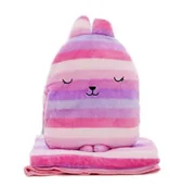 Kołdry i poduszki dla dzieci - Królik Kocyk+Poduszka Zestaw 3w1 Prezent - miniaturka - grafika 1