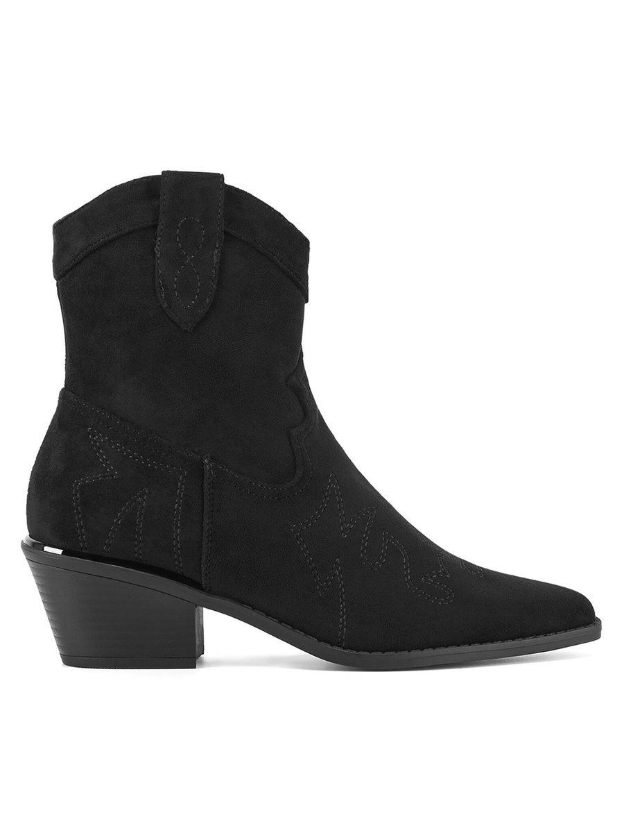 Deezee Kowbojki Damskie Czarny HY80057-2