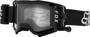 Gogle Fox Air Space Stray Roll-Off Black - Gogle i okulary motocyklowe - miniaturka - grafika 1