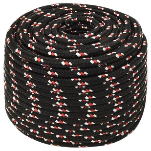 Linka żeglarska, czarna, 14 mm, 100 m, polipropylen - Żeglarstwo - miniaturka - grafika 3