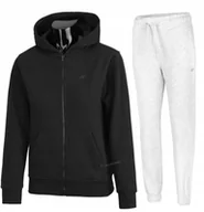 Spodnie sportowe damskie - 4F DAMSKI DRES BAWEĹNA KOMPLET BLUZA SPODNIE / rozm S - miniaturka - grafika 1