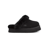 Kapcie damskie - Damskie Kapcie UGG W DISQUETTE 1122550-BLK – Czarny - miniaturka - grafika 1