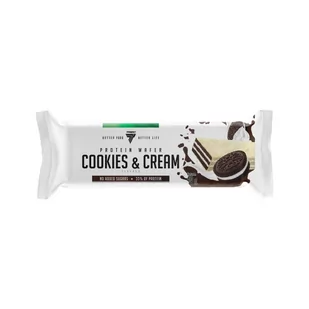 TREC PROTEIN WAFER COOKIE&CREAM - Batony proteinowe - miniaturka - grafika 1