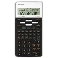 Kalkulatory - Sharp EL-531THWH czarno-biały - miniaturka - grafika 1