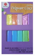Masy plastyczne - Glinka Modelina polimerowa do pieczenia 12 x 22g Kreatywna zabawa DécoTime - miniaturka - grafika 1