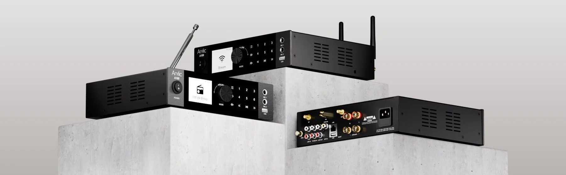 Arylic A100 - Wielofunkcyjny wzmacniacz stereo